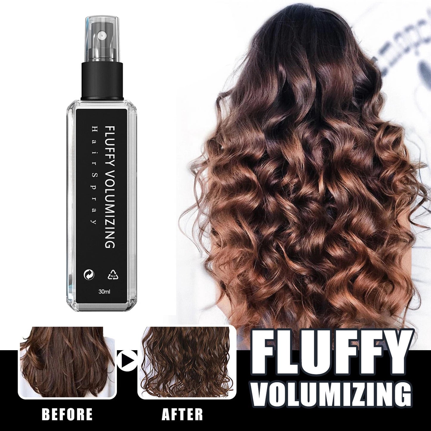 Avaleric® Fluffy volumizing hair spray