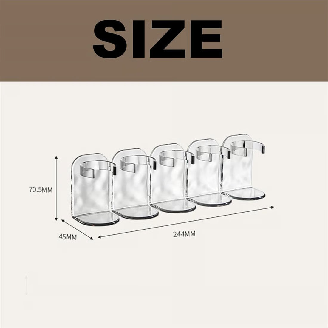 Avaleric® No-Punch Wall Mounted Storage Hooks