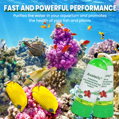 Avaleric® Powerful Aquarium Water Purification Tablet