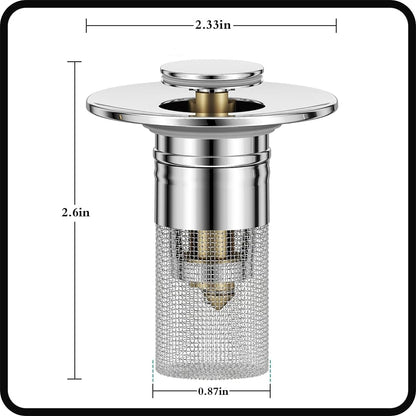 Avaleric® Multipurpose Drain Hair Catcher