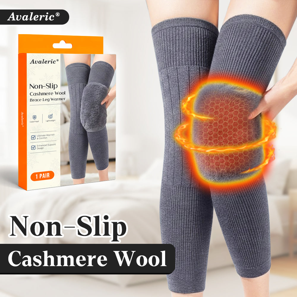 Avaleric® Non-Slip Cashmere Wool Brace Leg Warmer