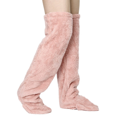 Avaleric® Over Knee Lightweight Fuzzy Socks