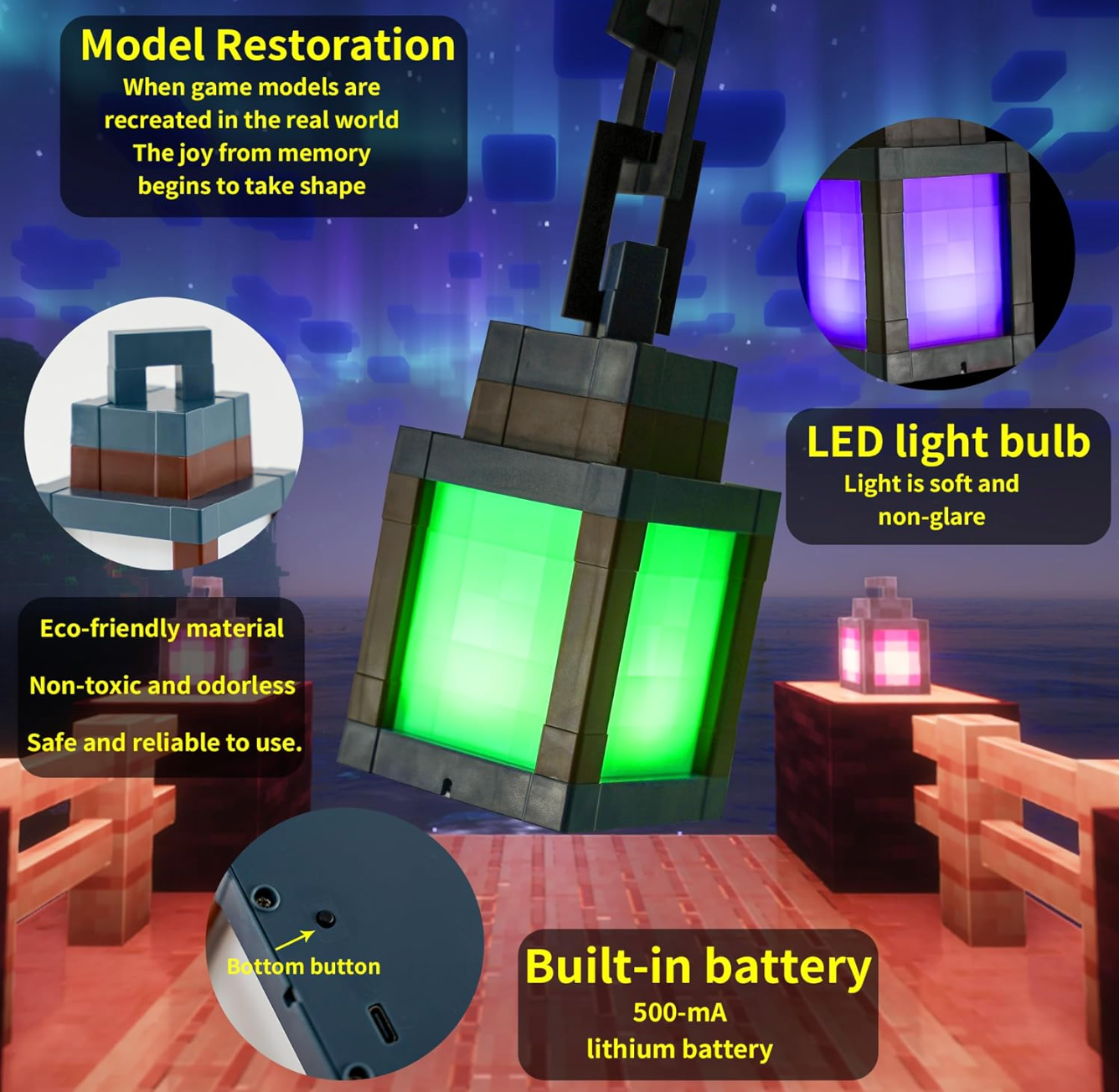 Avaleric® Chroma Píxelgeist Glow Lamp