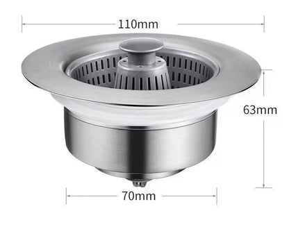 Avaleric® Kitchen Sink Drain Strainer and Stopper 💦