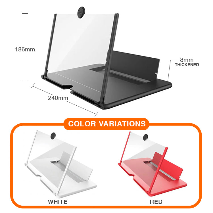 Avaleric® 3D Curved Screen Magnifier For Smartphones