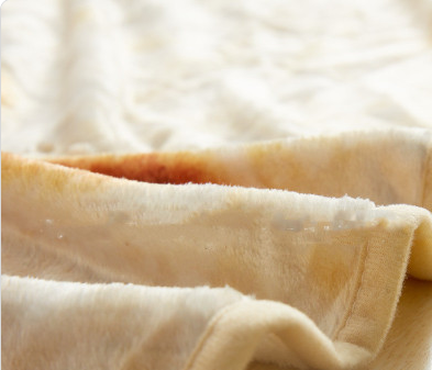 Avaleric® Tortilla Double Sided Print Round Fleece Flannel Linen Pool Beach Picnic Blanket Plush Soft Throw for Pets Baby Blanket Bedspread Sofa Couch Chair