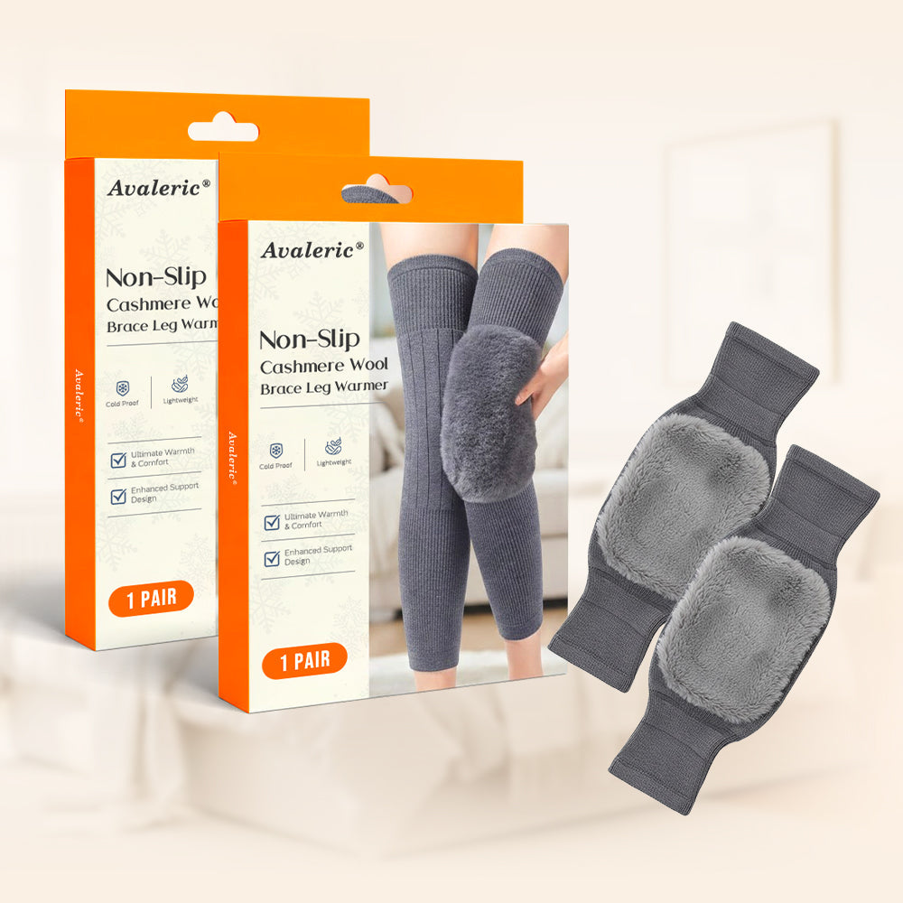 Avaleric® Non-Slip Cashmere Wool Brace Leg Warmer
