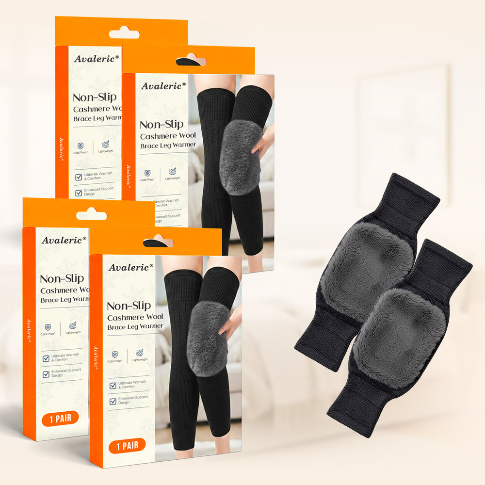 Avaleric® Non-Slip Cashmere Wool Brace Leg Warmer