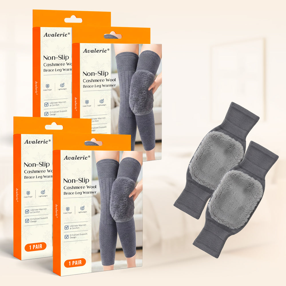 Avaleric® Non-Slip Cashmere Wool Brace Leg Warmer
