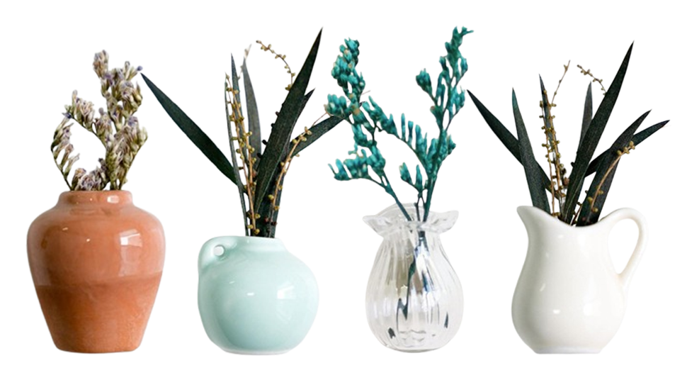 Avaleric® Mini Ceramic Vase Magnets for Fridge 💐