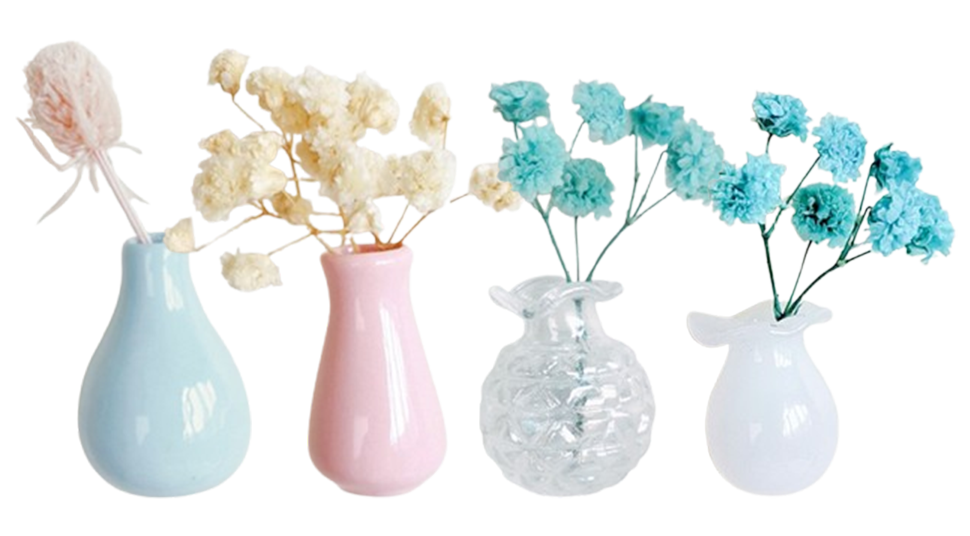 Avaleric® Mini Ceramic Vase Magnets for Fridge 💐