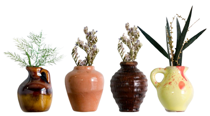 Avaleric® Mini Ceramic Vase Magnets for Fridge 💐