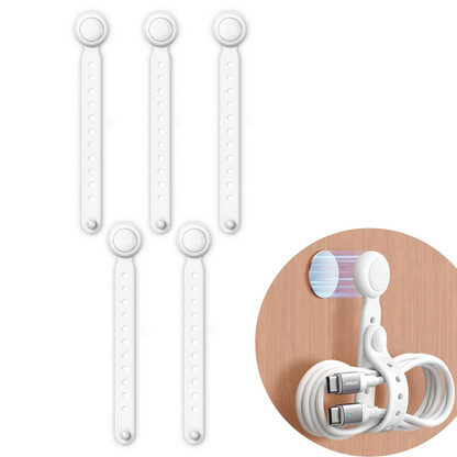 Avaleric® Magnetic Silicone Cable Ties