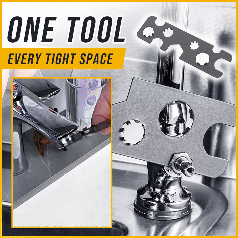 Avelaric® All-in-One Basin Spout Wrench