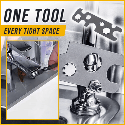 Avelaric® All-in-One Basin Spout Wrench
