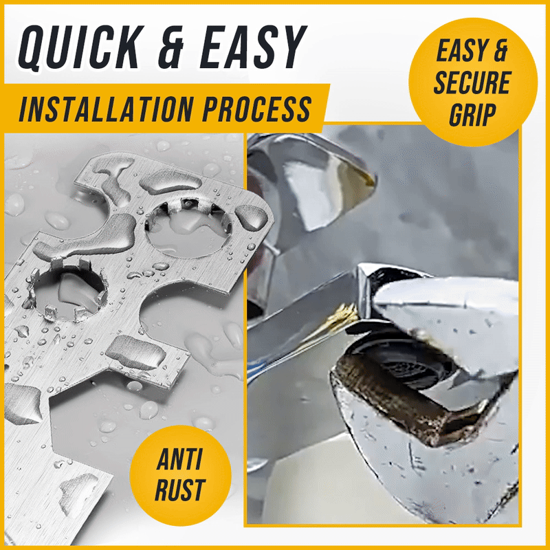 Avelaric® All-in-One Basin Spout Wrench