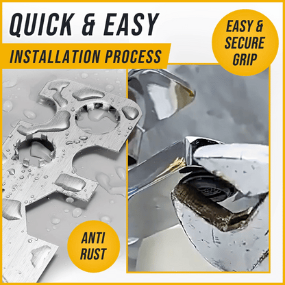 Avelaric® All-in-One Basin Spout Wrench