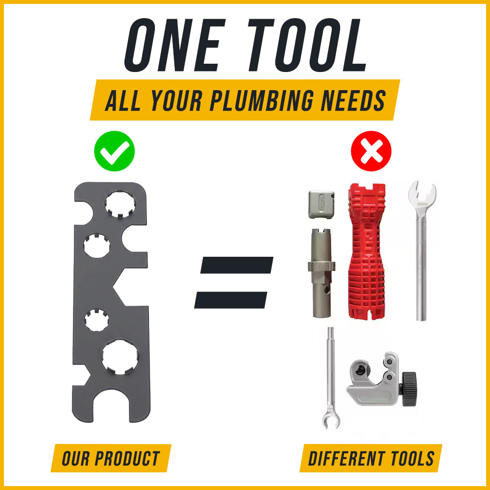 Avelaric® All-in-One Basin Spout Wrench