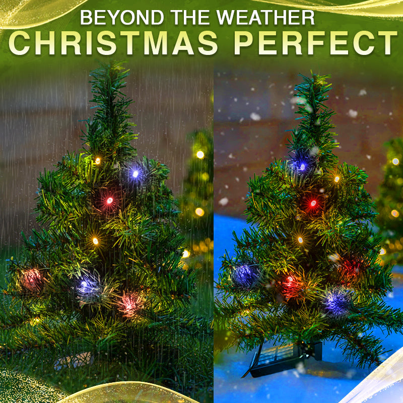 🎄 Artificial Christmas Tree Garden Stake Solar Lights ✨ Waterproof, UV-proof, Perfect for Outdoor and Garden Decoration