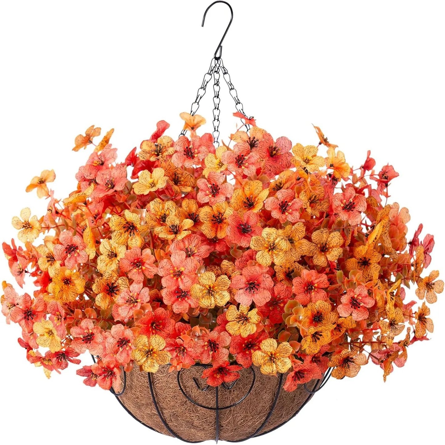 Avaleric® Artificial Hanging Flower Basket