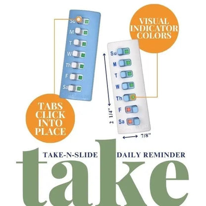 Avaleric® Reusable Pill Tracker & Reminder