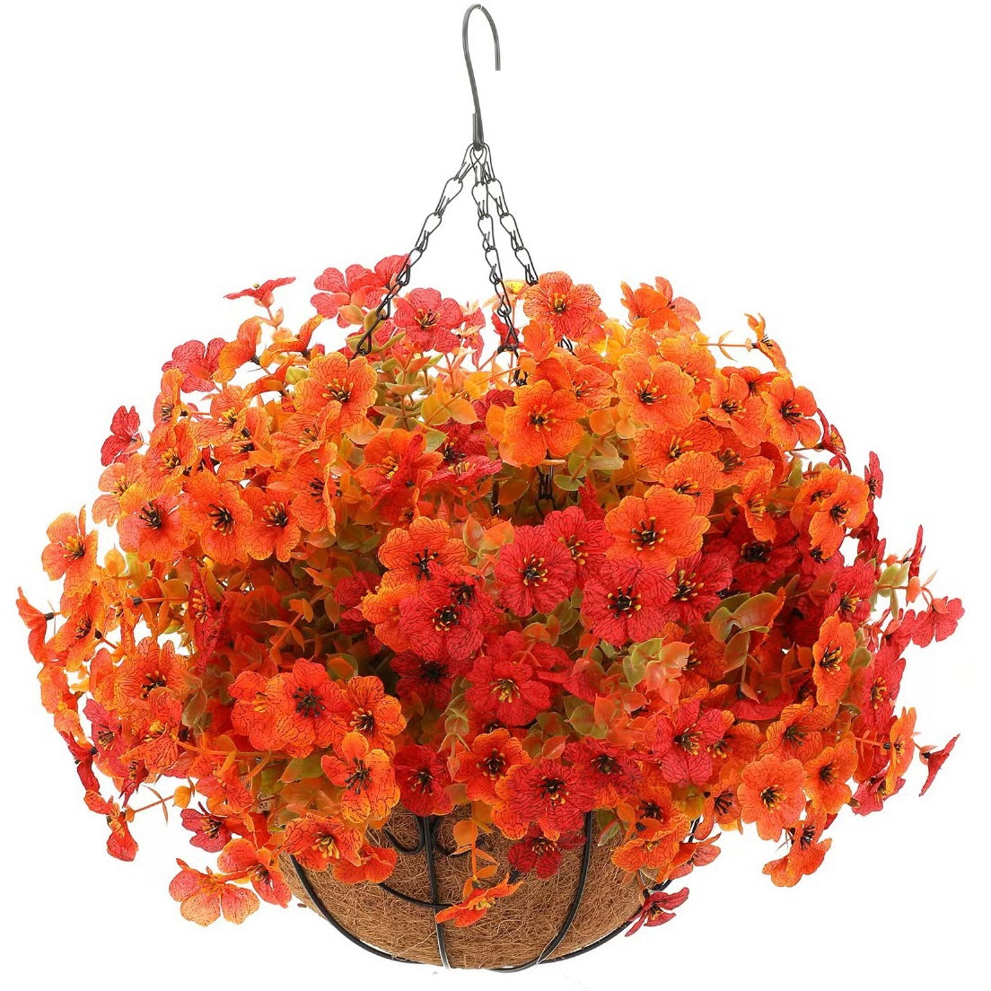 Avaleric® Artificial Hanging Flower Basket