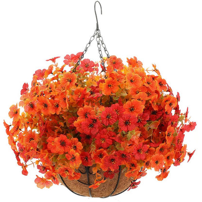 Avaleric® Artificial Hanging Flower Basket