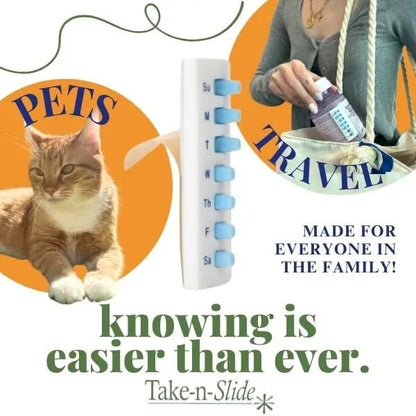 Avaleric® Reusable Pill Tracker & Reminder