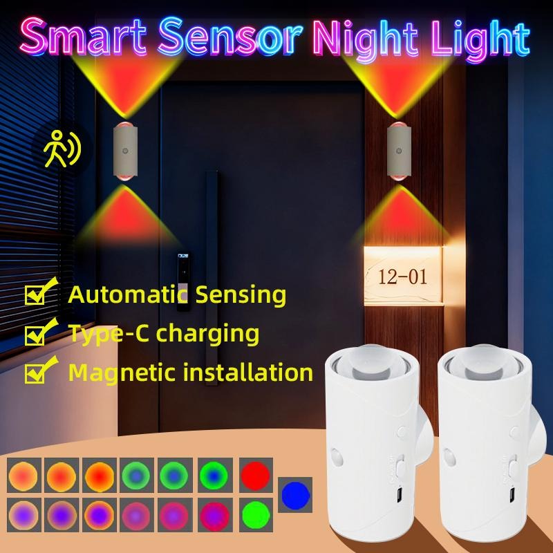 Avaleric® RGB Motion Sensor Night Light