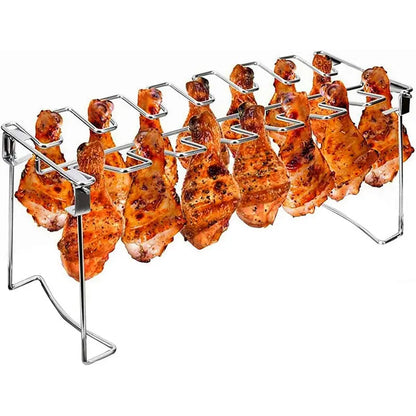 Avaleric® Stainless Steel Drumstick Rack