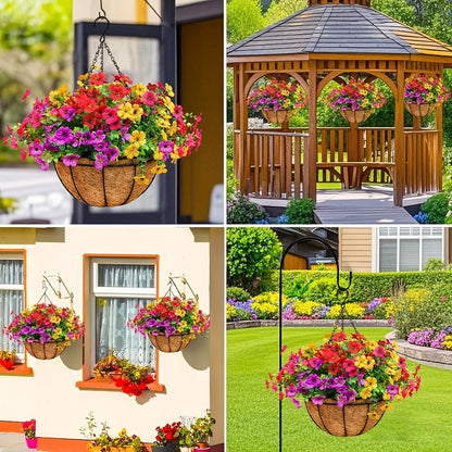 Avaleric® Artificial Hanging Flower Basket