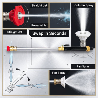 Avaleric® High-Pressure Water Gun Nozzle