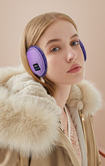 Avaleric® Bluetooth Headphones Earmuffs Ear Warmers Wireless Headphones with Built-in HD Speakers