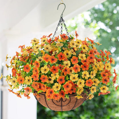 Avaleric® Artificial Hanging Flower Basket