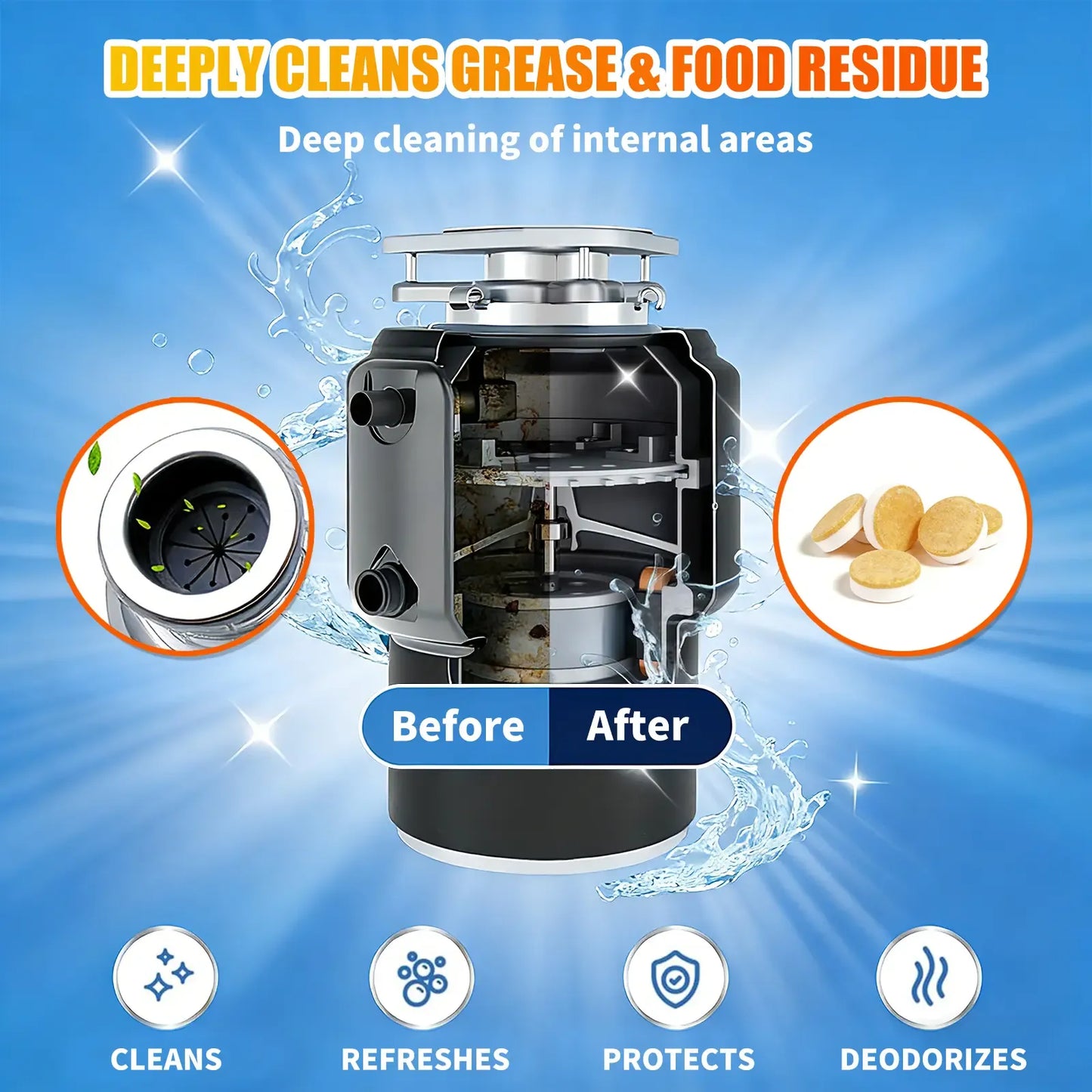 Avaleric® Deep Clean Disposal Tablets