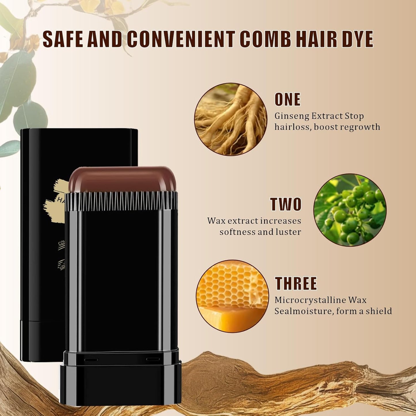 Avaleric® Water And Sweat Proof Hair Dye Comb