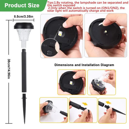 Avaleric® Solar Outdoor RGB Light