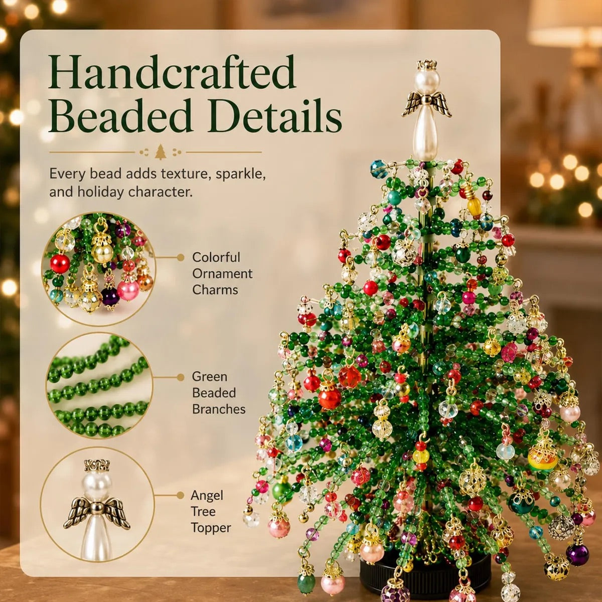DIY Beaded Christmas Tree Kit