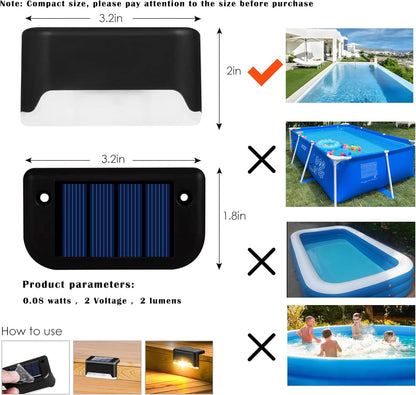 Avaleric® Solar Powered LED Deck Light