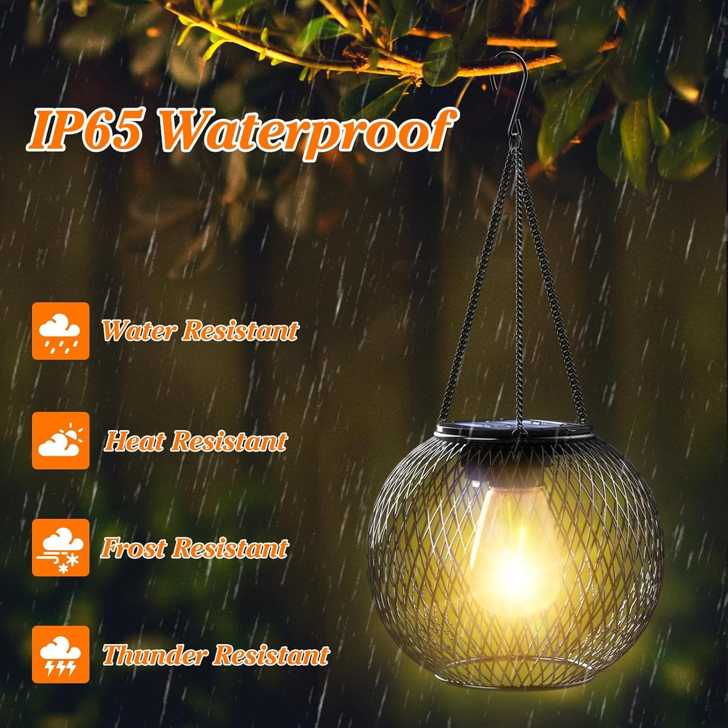Avaleric® Solar Outdoor Garden Lantern