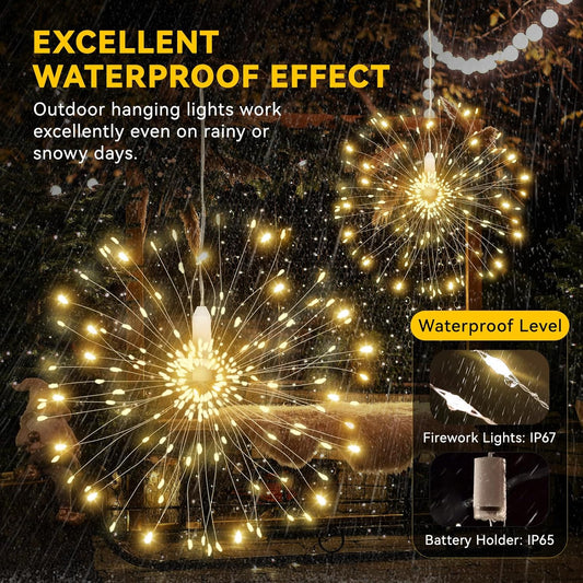 Avaleric® Copper Wire Firework Lights