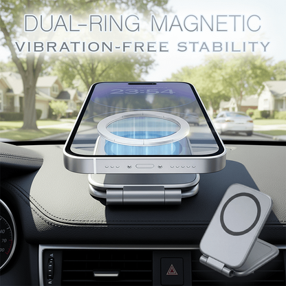 Avaleric® Ultra-Thin Magnetic Dashboard Phone Holder