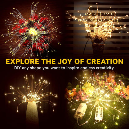 Avaleric® Copper Wire Firework Lights