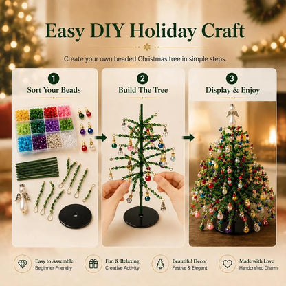 DIY Beaded Christmas Tree Kit