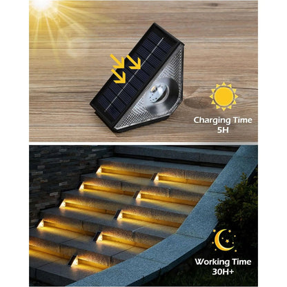 Avaleric® RGB Solar Step Stair Lights 💡