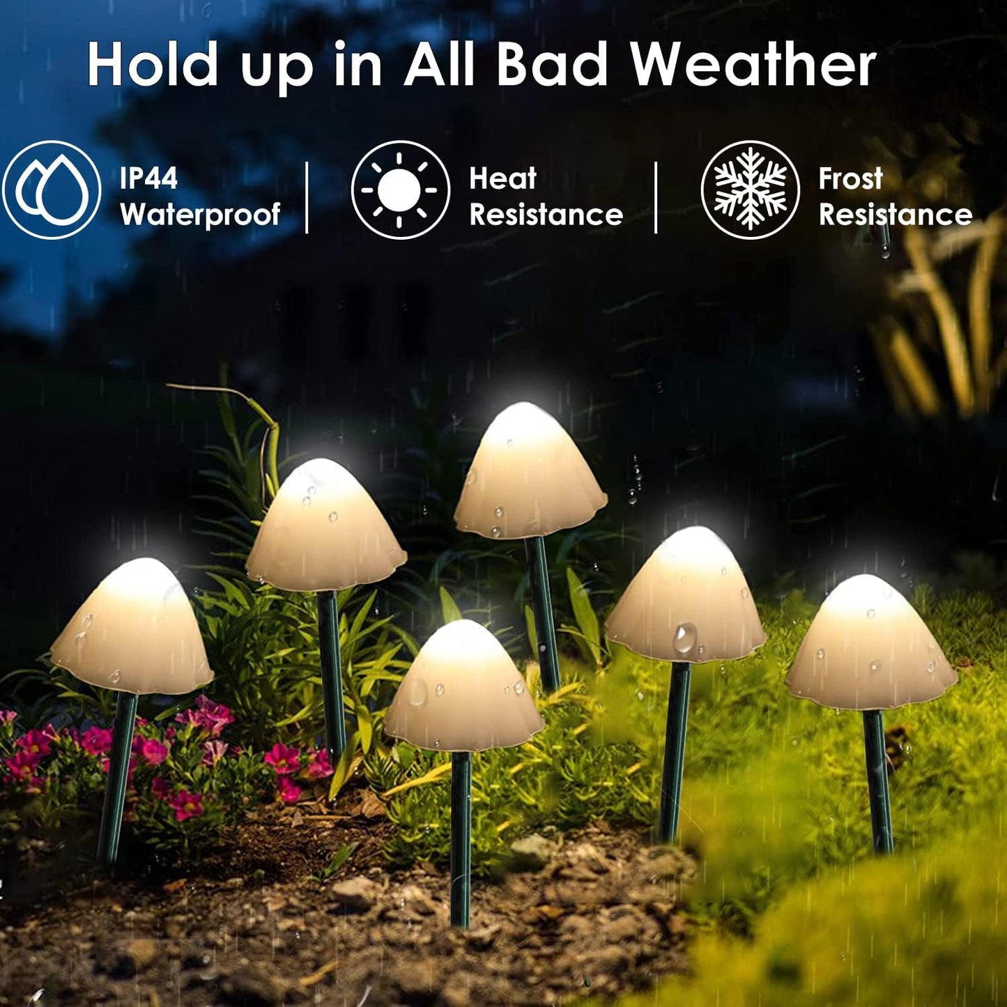 Avaleric® Solar Mushroom Lights
