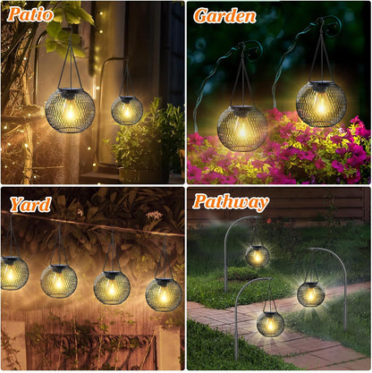 Avaleric® Solar Outdoor Garden Lantern