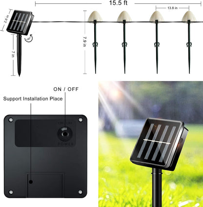 Avaleric® Solar Mushroom Lights