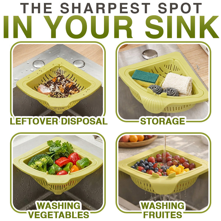 Avaleric® Magnetic Twist-Drain Sink Basket