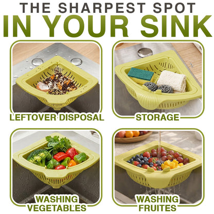 Avaleric® Magnetic Twist-Drain Sink Basket
